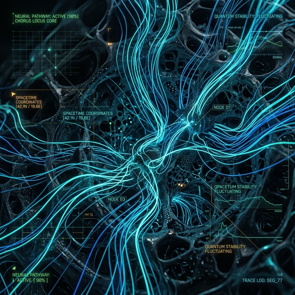 AXIOM high-resolution scan showing internal luminous filament network