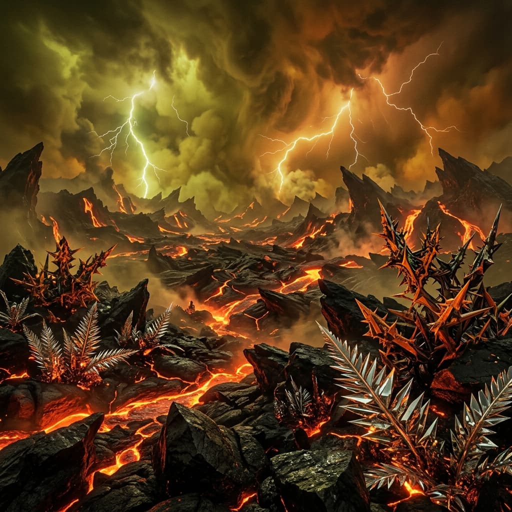 Hades-9 Molten Surface