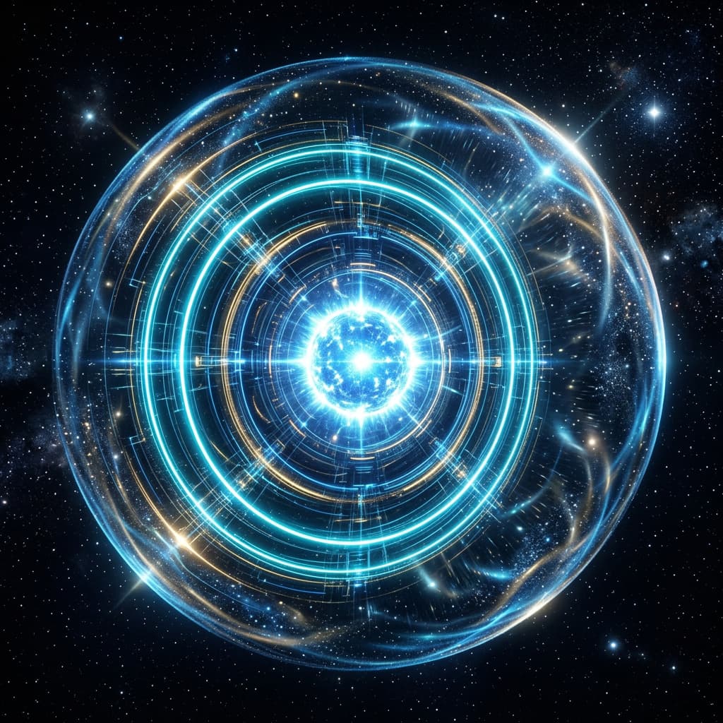 Corona Drive — pulsed ambient IM-9 concentration field rings